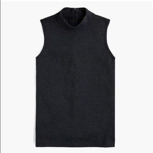 J. Crew 365 Ponte Mock Neck Sleeveless Top NWT XXL
